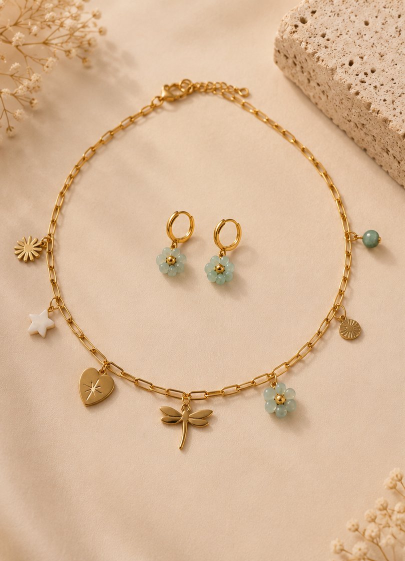 Bloom Aqua detalle